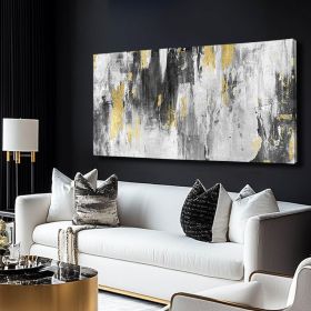 Grey Abstract Art Gold Textured Wall Art for Office Modern Artwork Grey Abstract Art Gold Textured Wall Art for Office Modern Artwork